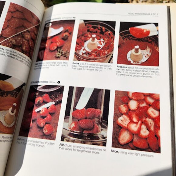 Cooking With A Food Processor Cookbook Book Hardcover GENERAL ELECTRIC 1978 - Picture 10 of 12